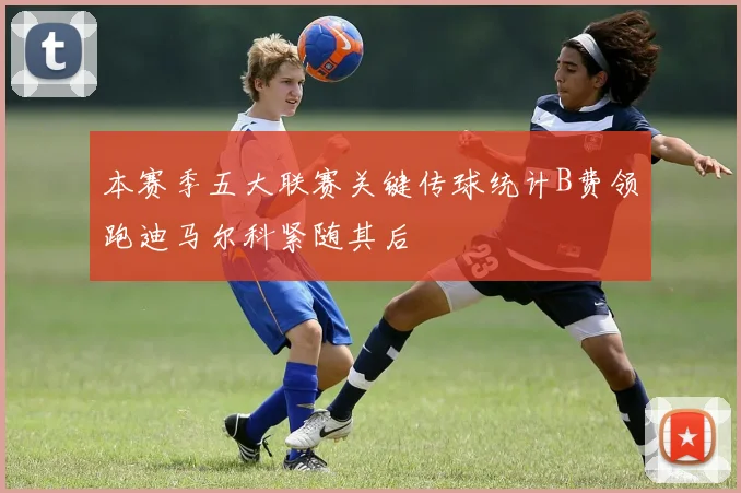 本赛季五大联赛关键传球统计B费领跑迪马尔科紧随其后